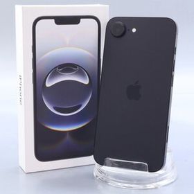 Apple iPhone16e 128GB ブラック A3409 MD1Q4J/A バッテリ100% ■SIMフリー★Joshin9015【1円開始・送料無料】