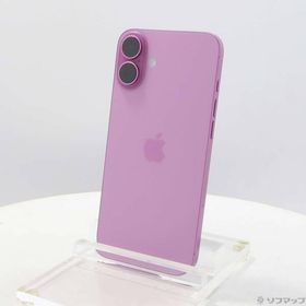 〔中古〕Apple(アップル) iPhone16 Plus 128GB ピンク 3N345J／A SIMフリー〔198-ud〕