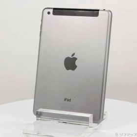 〔中古品〕 iPad mini 2 32GB スペースグレイ ME820J／A SIMフリー【198】