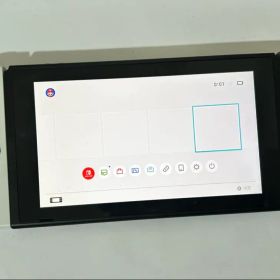 【動作品】ニンテンドー Switch 新型 バッテリー強化版 ホワイト グレー