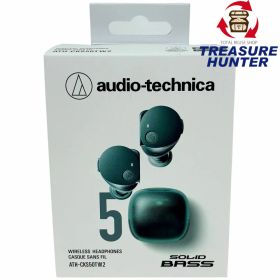 audio-technica 完全ワイヤレスイヤホン SOLID BASS ATH-CKS50TW2 マイク搭載 防塵・防水設計 自動オン、オフ機能搭載 オーディオテクニカ【103076433006】