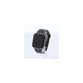 〔中古〕Apple(アップル) Apple Watch Series 4 Nike+ GPS + Cellular 44mm スペースグレイアルミニウムケース アンスラサイト／ブラックNikeスポーツバンド