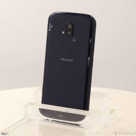 〔中古〕FCNT らくらくスマートフォン 64GB ネイビー F-52B docomo SIMフリー〔262-ud〕