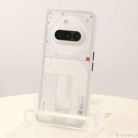 〔中古〕Nothing Phone (3a) 128GB ホワイト A10400155 SIMフリー〔269-ud〕