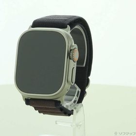 〔中古〕Apple(アップル) Apple Watch Ultra 2 GPS + Cellular 49mm チタニウムケース インディゴアルパインループ〔305-ud〕