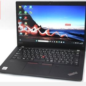 良品 フルHD 13.3型 Lenovo ThinkPad X13 Gen1 Windows11 第10世代 i5-10210U 8GB NVMe 256GB-SSD カメラ 無線Wi-Fi6 Office付き 管:1127w