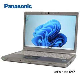 パナソニック レッツノート Panasonic Let's note SV7 CF-SV77RMQP Core i5 メモリ8GB SSD256GB 12.1型 Windows11 Wi-Fi 中古パソコン ノートパソコン 90日保証