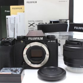 シャッター回数2420回 FUJIFILM X-S10 レンズキット 富士フイルム