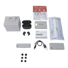 (y-1205-010)ソニー(SONY) ワイヤレスノイズキャンセリングステレオイヤホン LinkBuds S WF-LS900N:軽量ブラック WF-LS900N