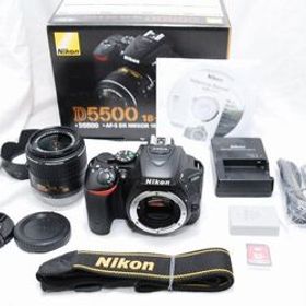 【美品・SDカード等完備】Nikon ニコン D5500 AF-S 18-55mm VR Ⅱ