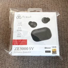 新品未使用 final ZE3000 SV