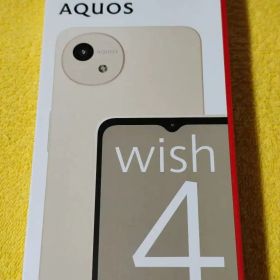 【宅急便Cで発送】AQUOS wish4 ホワイト 1台【SH-52E】
