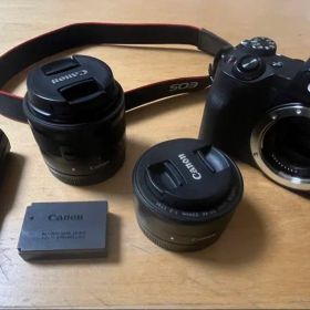 Canon EOS KISS M2ミラーレスカメラ レンズ2本付き