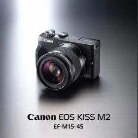 Canon EOS Kiss M2 レンズキット EF-M15-45