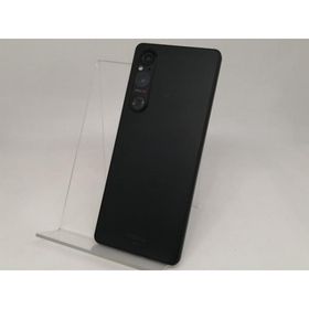 【中古】SONY au 【SIMフリー】 Xperia 1 V ブラック 12GB 256GB SOG10【日本橋3】保証期間１ヶ月【ランクC】
