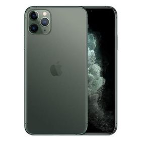 iPhone11 Pro Max[512GB] au ミッドナイトグリーン【安心保証】