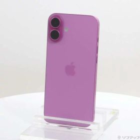 【中古】Apple(アップル) iPhone16 Plus 128GB ピンク 3N345J／A SIMフリー 【258-ud】