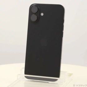 【中古】Apple(アップル) iPhone16 Plus 128GB ブラック 3N343J／A SIMフリー 【349-ud】