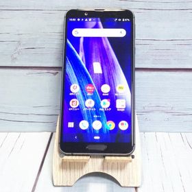 docomo AQUOS sense3 SH-02M ブラック 本体 白ロム SIMロック解除済み SIMフリー C777789