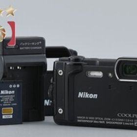 【中古】Nikon ニコン COOLPIX W300 ブラック コンパクトデジタルカメラ