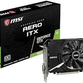 MSI GeForce GTX 1660 AERO ITX 6G OC グラフィックスボード VD6919
