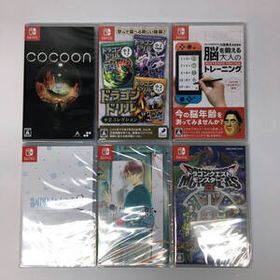 tu047 【未開封】 Nintendo Switch ソフト まとめ COCOON 制服カノジョ2 ドラゴンクエストモンスターズ3 等