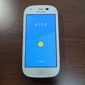 docomoらくらくスマホ F-04J ホワイト スマートフォン本体