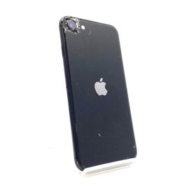 アップル(Apple)の【最速発送】Apple iPhone iPhone SE（第2世代） 128GB ブラック au【難有】(スマートフォン本体)