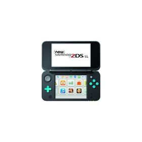 Newニンテンドー2DS LL:ブラック×ターコイズ(JANSBAAA)/本体(携帯ゲーム機)