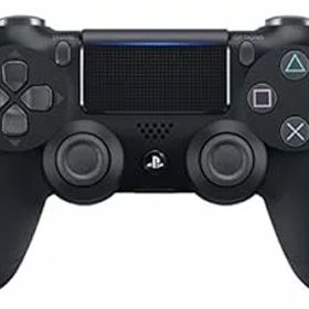 【中古】【良い】【純正品】ワイヤレスコントローラー(DUALSHOCK 4) ジェット・ブラック (CUH-ZCT2J)【Amazon.co.jp限定】PS Hits / Value Selection対象製品に使
