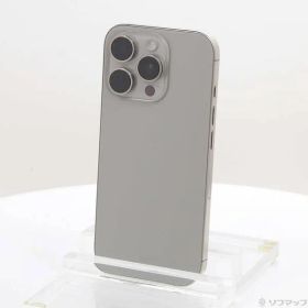 〔中古品〕 iPhone16 Pro 256GB ナチュラルチタニウム MYN33J／A SIMフリー【305】