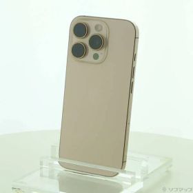 〔中古品〕 iPhone16 Pro 256GB デザートチタニウム MYN23J／A SIMフリー【377】