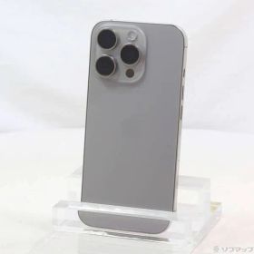 〔中古品〕 iPhone16 Pro 256GB ナチュラルチタニウム MYN33J／A SIMフリー【377】