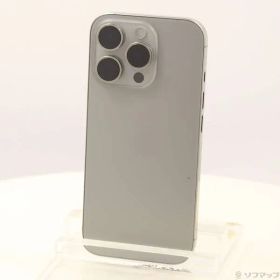 〔中古品〕 iPhone16 Pro 256GB ナチュラルチタニウム MYN33J／A SIMフリー【198】