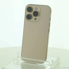 〔中古品〕 iPhone16 Pro 128GB デザートチタニウム MYMX3J／A SIMフリー【276】