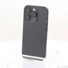 〔中古品〕 iPhone16 Pro 256GB ブラックチタニウム MYN03J／A SIMフリー【377】