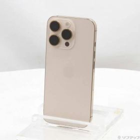 〔中古品〕 iPhone16 Pro 1TB デザートチタニウム MYNA3J／A SIMフリー【258】