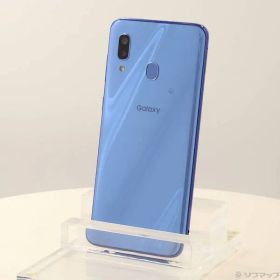 〔中古品〕 GALAXY A30 J:COM 64GB ブルー SCV43 SIMフリー【269】
