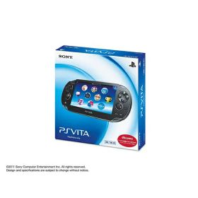 PSVita PlayStation Vita 3G/Wi‐Fiモデル クリスタル・ブラック (PCH-1100 AA01) 本体 完品 外箱付き PlayStationVita SONY ソニー 4948872412858 【中古】
