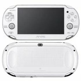【中古】PSVITAハード PlayStation Vita本体&lt;&lt;3G/Wi-Fiモデル&gt;&gt;(クリスタル・ホワイト)[初回限定版][PCH-1100 AB02]