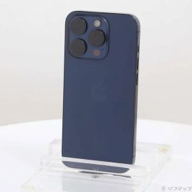〔中古品〕 iPhone15 Pro 128GB ブルーチタニウム MTUA3J／A SIMフリー【371】