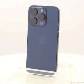 〔中古品〕 iPhone15 Pro 128GB ブルーチタニウム MTUA3J／A SIMフリー【276】