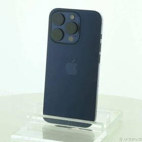 〔中古品〕 iPhone15 Pro 128GB ブルーチタニウム MTUA3J／A SIMフリー【349】