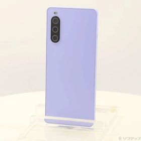 〔中古品〕 Xperia 10 V 128GB ラベンダー SOG11 au SIMフリー【352】