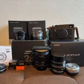 ボーナス決済に是非！《作例あり》FUJIFILM xpro3 レンズセット