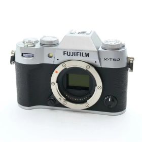 【中古】 《美品》 FUJIFILM X-T50 ボディ シルバー [ デジタルカメラ ]