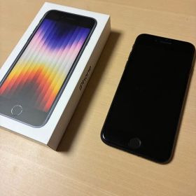 iPhone SE (第3世代) ミッドナイト 本体