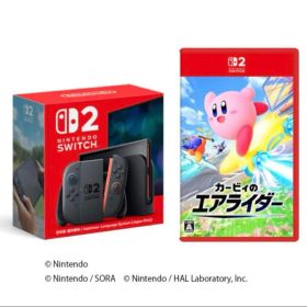 [新品未使用](特典付)カービィのエアライダー＋NintendoSwitch 2