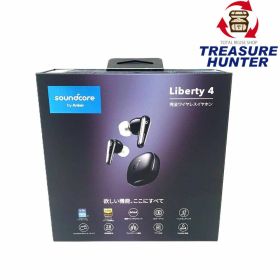 ANKER(アンカー) soundcore liberty 4 完全ワイヤレスイヤホン ミッドナイトブラック 【103074205001】