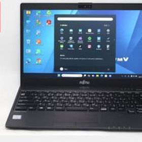 中古 フルHD 13.3型 Fujitsu LIFEBOOK U938S Windows11 七世代 i5-7300U 8GB 256GB-SSD 無線 Office付き 中古パソコン 税無 管:1005v